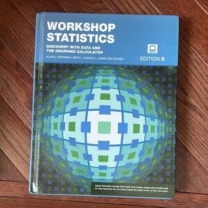 Workshop Statistics Textbook Edition 3
